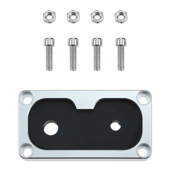 1 takım kütük CNC alüminyum alaşım güvenlik duvarı Shifter kabloları Shifter plaka Grommet takas vidalar kiti Civic CRX Civic K serisi için Fit