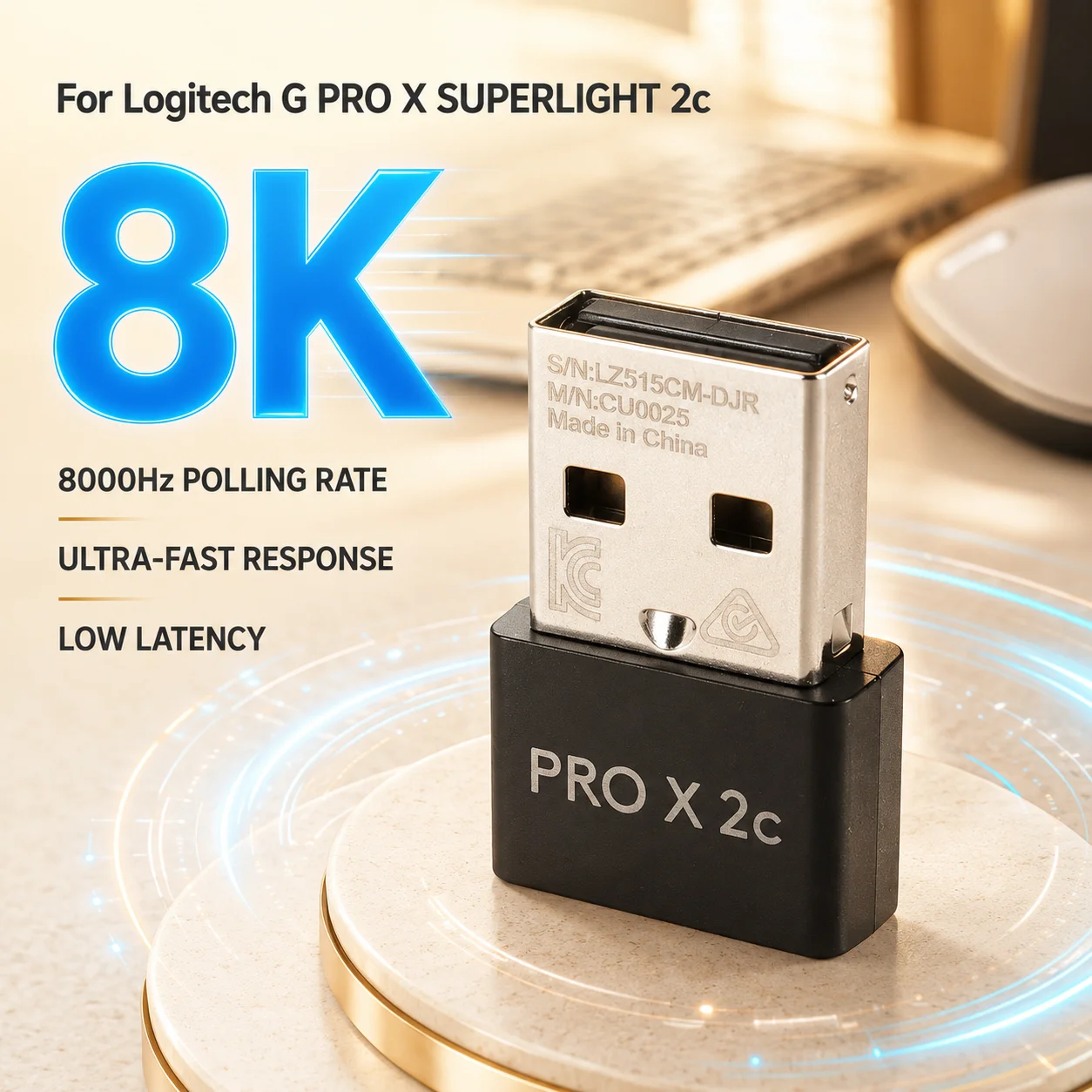Logitech Mouse G Pro X Superlight - Replacement USB Receiver For Logitech G