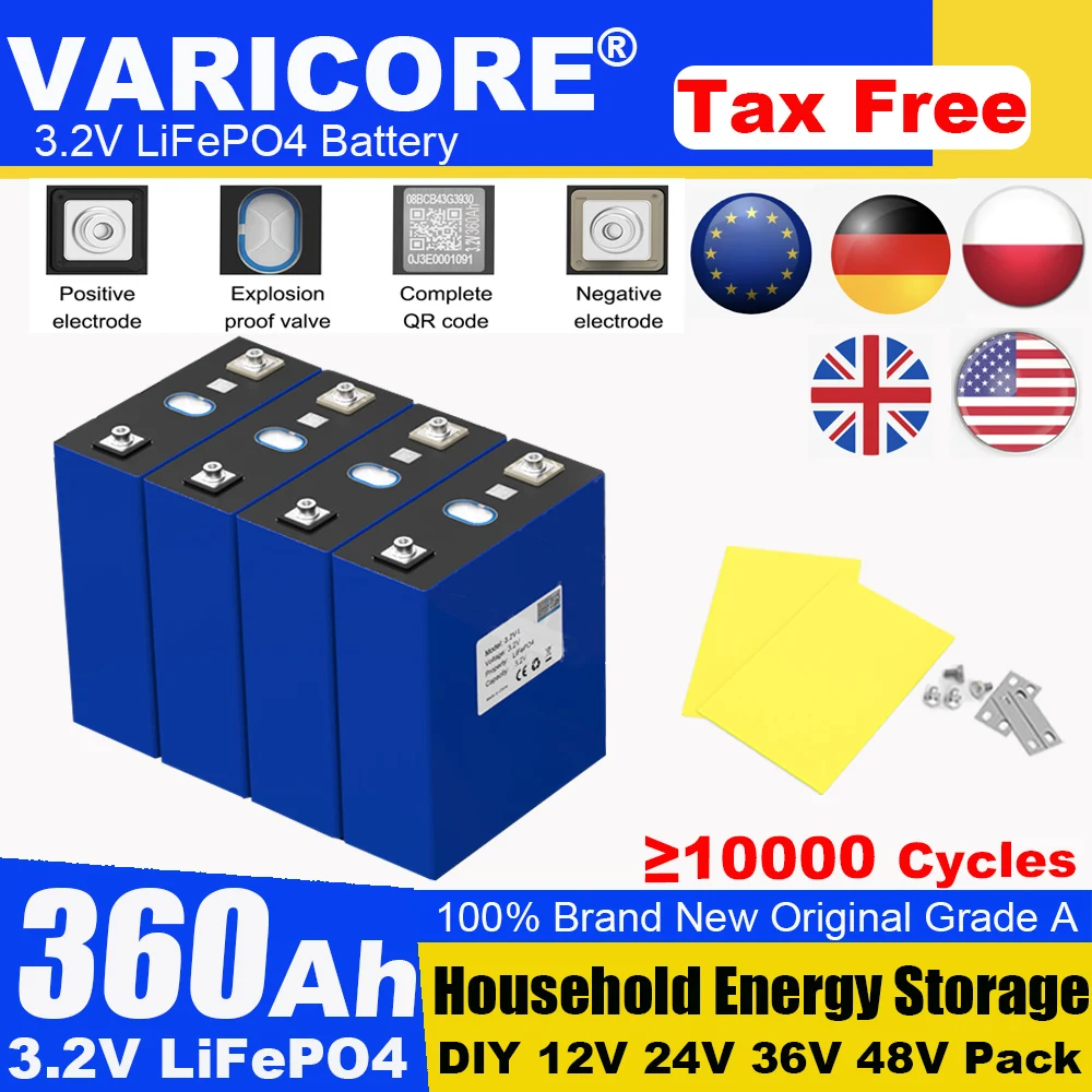 3.2V 360Ah Lifepo4 … - image