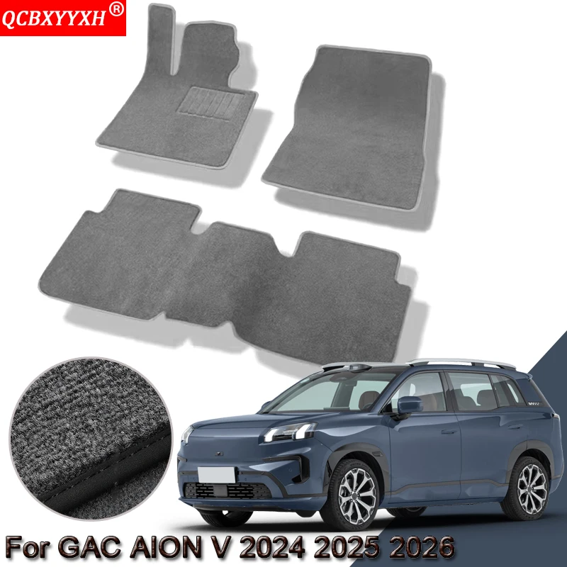 Custom Car Floor Mat For GAC AION V 2024 2025 2026 Waterproof Non-Slip Floor Mats Internal Protection Carpets Rug Auto Accessory