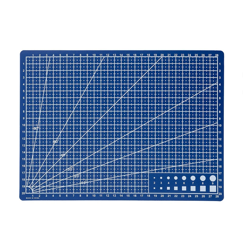 A4 1.4 مللي متر بولي كلوريد الفينيل قطع حصيرة جانب واحد ل خليط الخياطة منضدة سكين النقش الجلود قطع المجلس خليط قطع الوسادة
