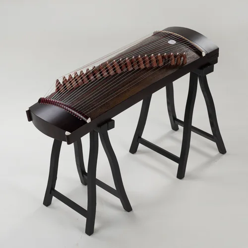 Guzheng 초보자 어린이 휴대용 원목 전문 놀이, 중국 전통 악기, 21-스트링 작은 Guzheng