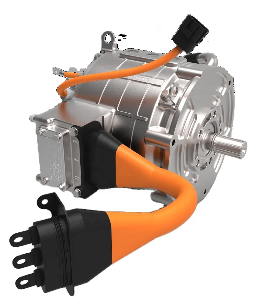 electric car motor for EV car truck 30KW 60KW 80KW 120KW 360VDC 540VDC 650V water-cooled permanent magnet synchronous