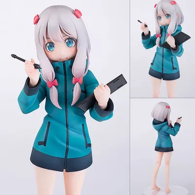 

19cm Sky Lzumi Sagiri Manga Teacher Anime Figure Model Statue Collection Desktop Decoration Ornament Toys Gifts For Fans