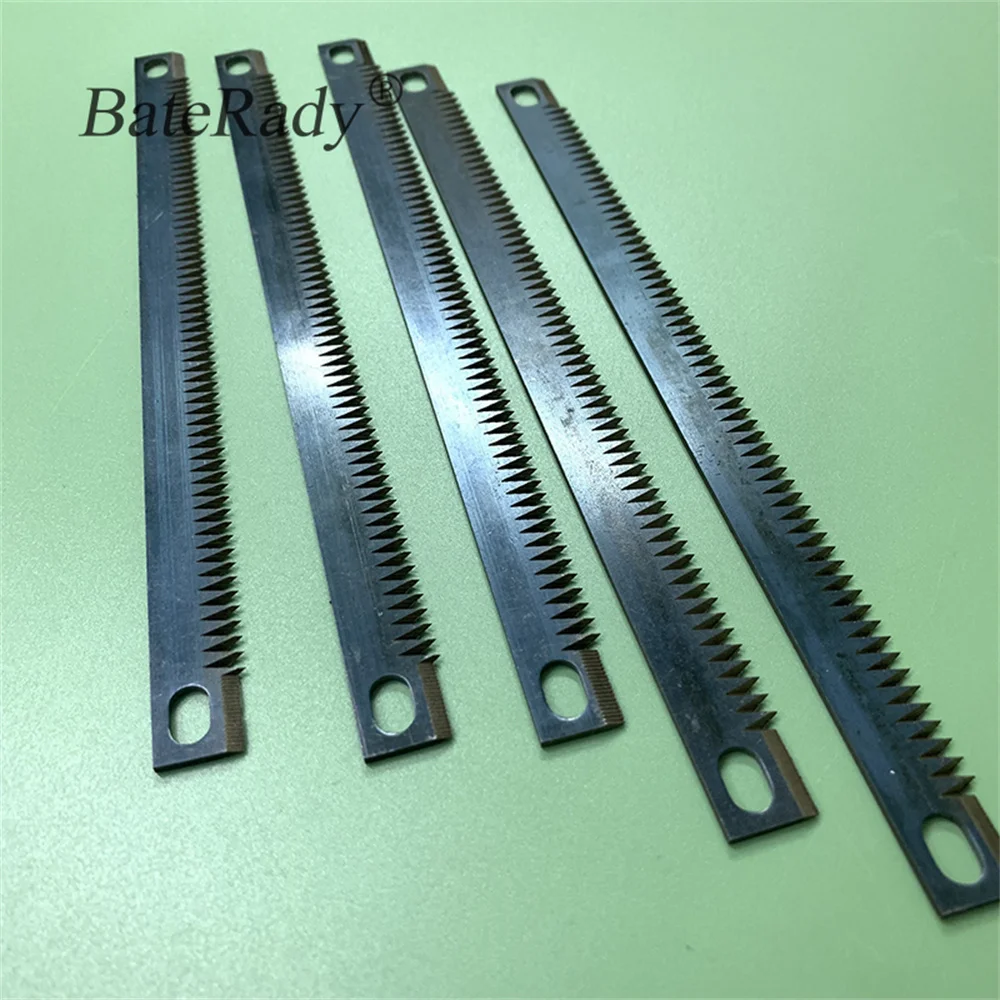 BateRady Tea Bag Sealing Machine Tooth Blade,Vertical Packing Machine Knife Cutter,5pcs price