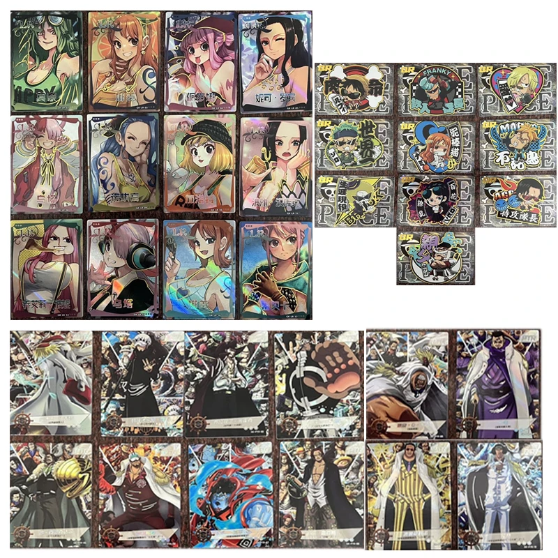 

One Piece Crown Card Boa Hancock Nami Nico Robin Perona Jinbe Monkey D Luffy Shanks Qr Ptr Lr Card New Collection Birthday Gifts