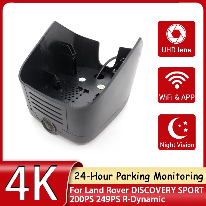 Car DVR Digital Video Recorder UHD 4K Front Camera Dash Cam For Land Rover DISCOVERY SPORT 200PS 249PS R-Dynamic 2020 2021 2022