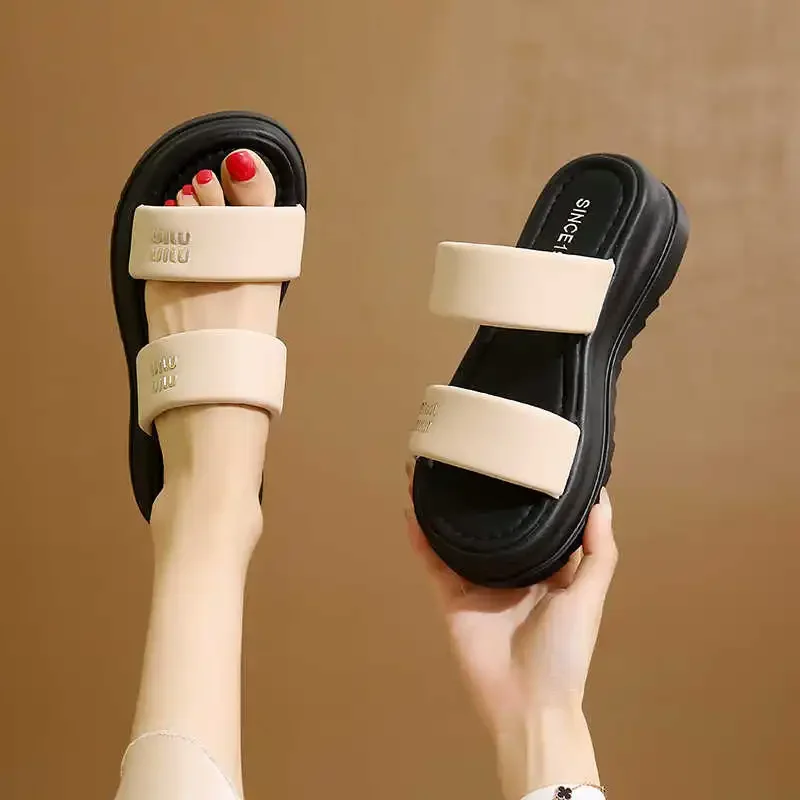 

Spring-autumn Anti Slip Luxury Flat Shoes Women Slippers Sandals Closed Toe Sandals Sneakers Sport Mobile Cosplay
