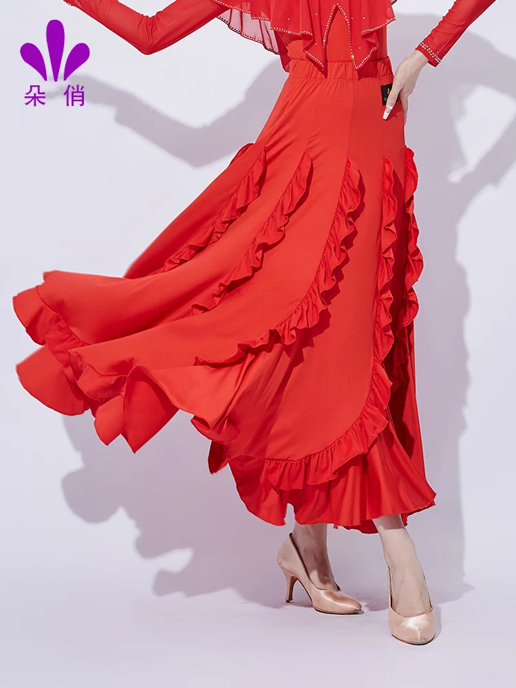 2025 Moderne Dans Rok Professionele Competitie Wals Swing Rok Ballroom Dansvoorstelling Kostuums 2339q