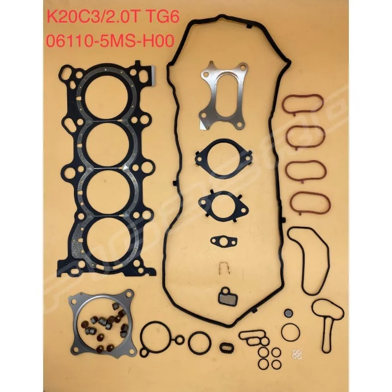 Car Full Engine Valve Cover Gasket for Honda Accord Fit Avancier Crosstour CR-V OEM 06110-RCA-A00 06110-5MS-H00