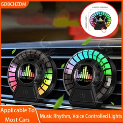Car Household Use Music Rhythm Atmosphere Lamp LED Light RGB Sound Control Control Colorful DJ Sound Pickup Lamps Accessory