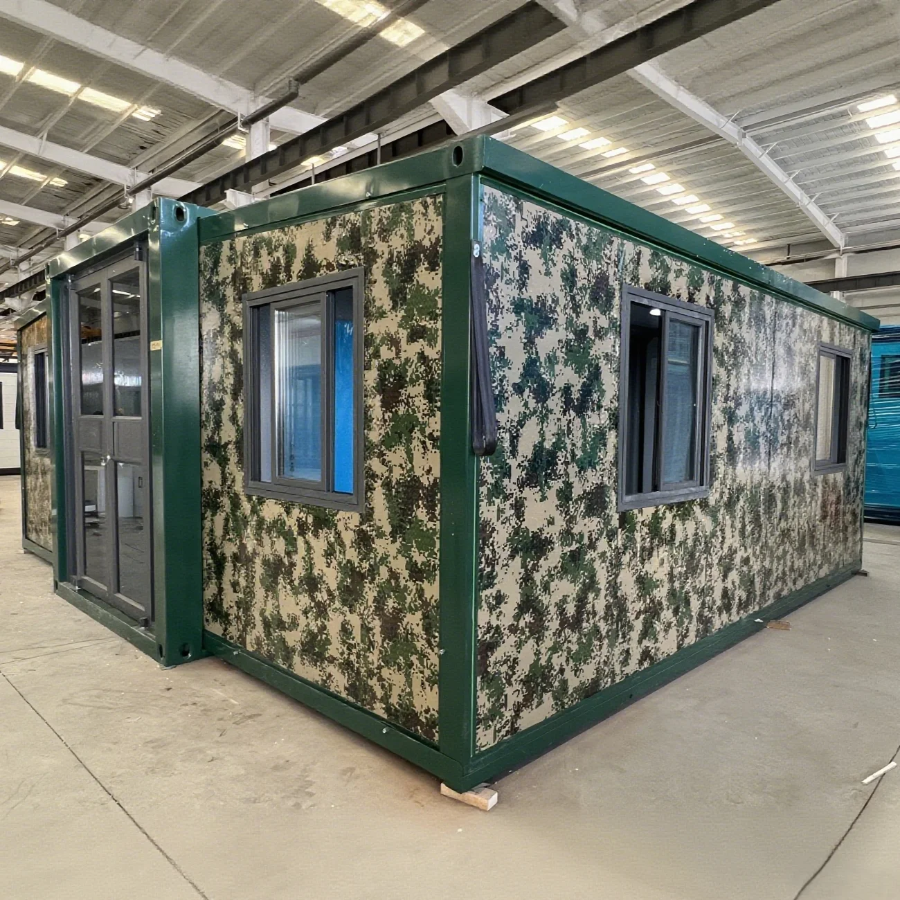 Custom 40ft 3 in 1 Folding Prefab Container House Luxury Family Residential Unit 3 Bedrooms Casa Contenedor
