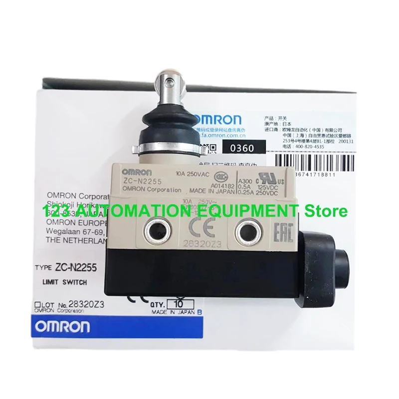 Imagem -03 - Omron-interruptor do Curso Zc-n2255 N2155 Q2255 Q2155 Autêntico Novo