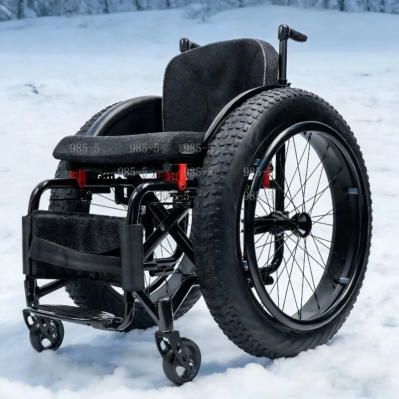 24x4.0 Inch Wide Fat Tire Wheel Snow Beach Wheelchair Replacement Parts