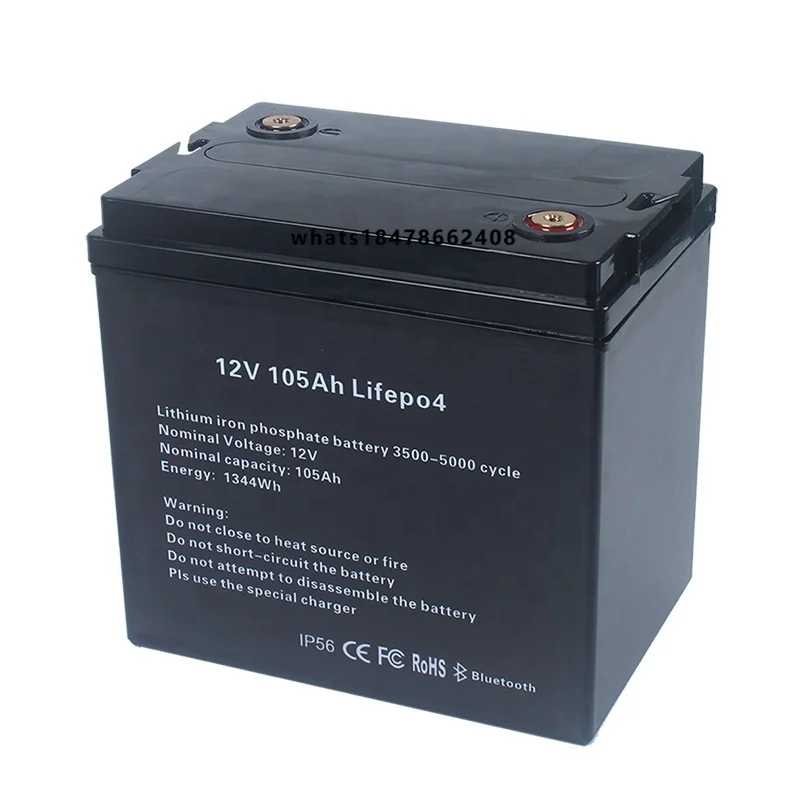 

Green Source 12V 105AH pre-assembled finished Lifepo4/LFP battery pack, using genuine A-class batteries, for solar/