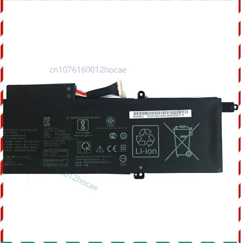 Genuine Original 76Wh C41N1908 C41Pq05 Battery For ASUS ROG Zephyrus G14 GA401 GA401i GA401ih GA401q GA401qh