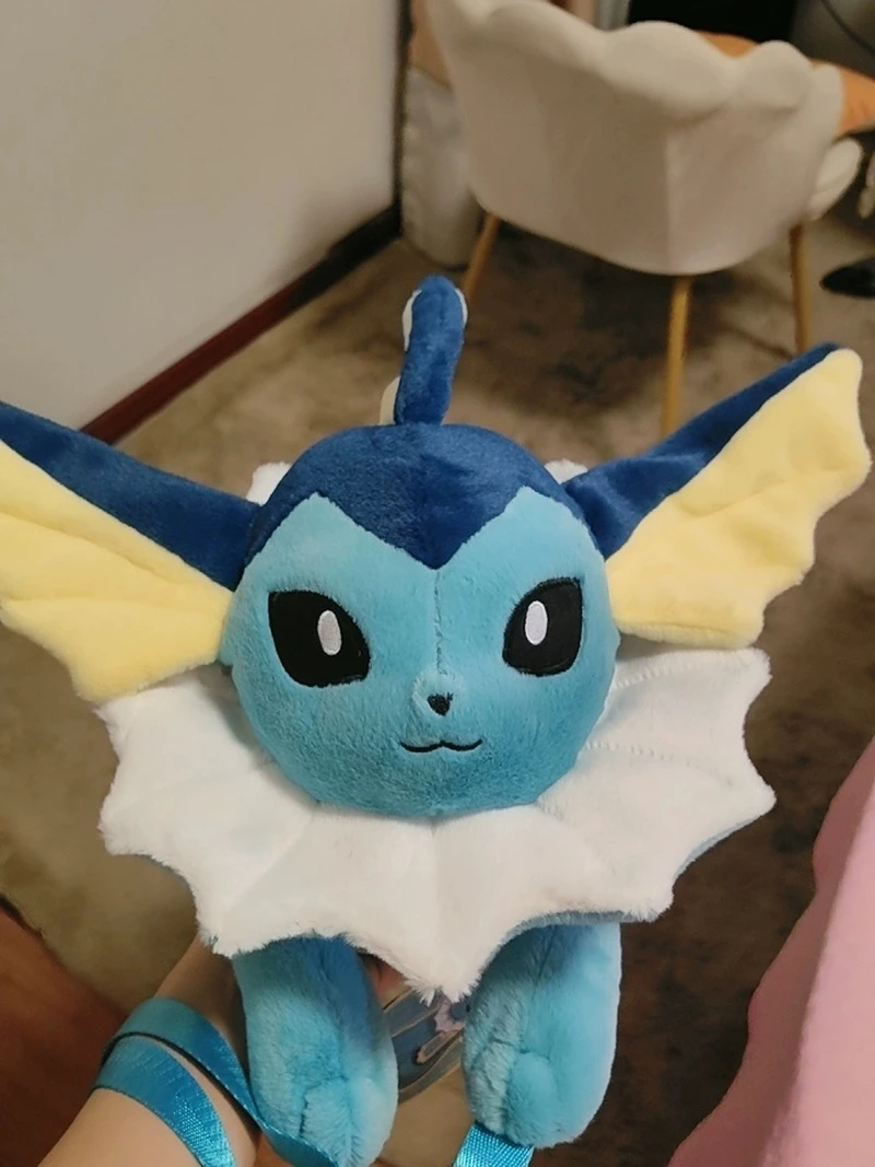 Authentic PokéMon Eevee Plush Crossbody Bag 9 Styles Eeveelutions Stuffed Shoulder Purse Cute Plush Handbag Home Decor For Fans