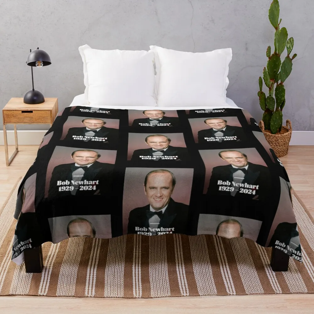 Bob Newhart, the comedian and actor Throw Blanket Fashion Sofas Luxury Thicken Blankets