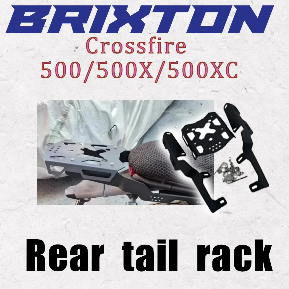 

Fit Brixton Crossfire 500 / 500X / 500Xc Crossfire500 Accessories Luggage Rack Bracket Tail Box Bracket