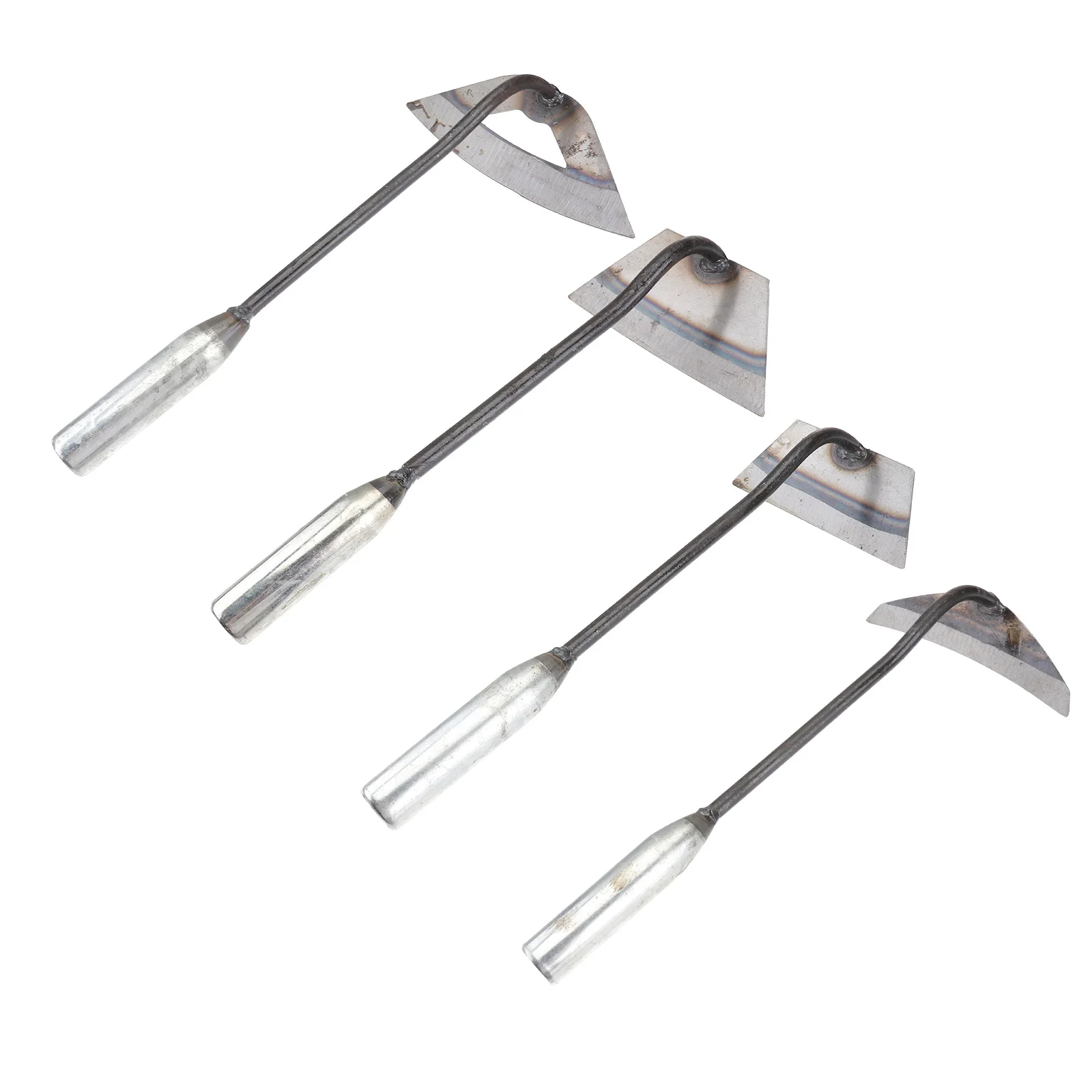 4 pezzi zappe manuali strumenti di coltivazione durevoli per diserbo scavo piantare utensili manuali da giardino set coltivazione zappe forniture da giardinaggio