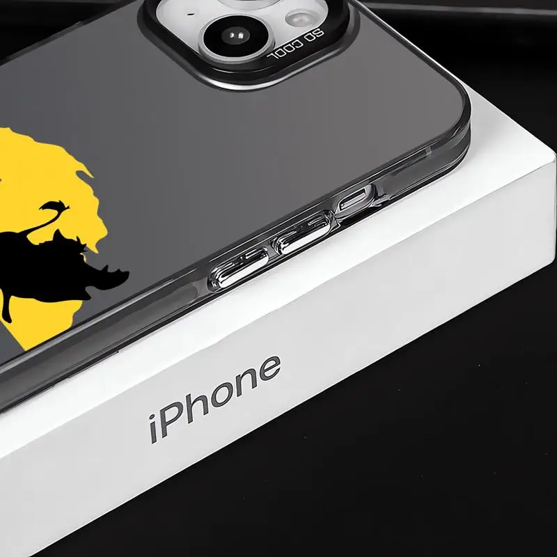Lion King Disney phone cases for Apple iphone 14 pro max case 15pro 16 13 funda iphone 11Pro 16plus 12Pro Soft Cover image 6