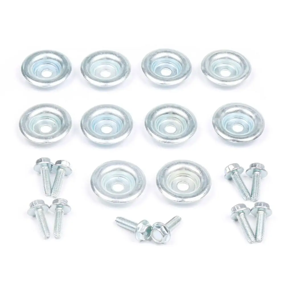 For Polaris For General For Ranger For RS1 For UTV Anti Slip Mat Bolt Kit for Secure Off Road Vehicle Flooring