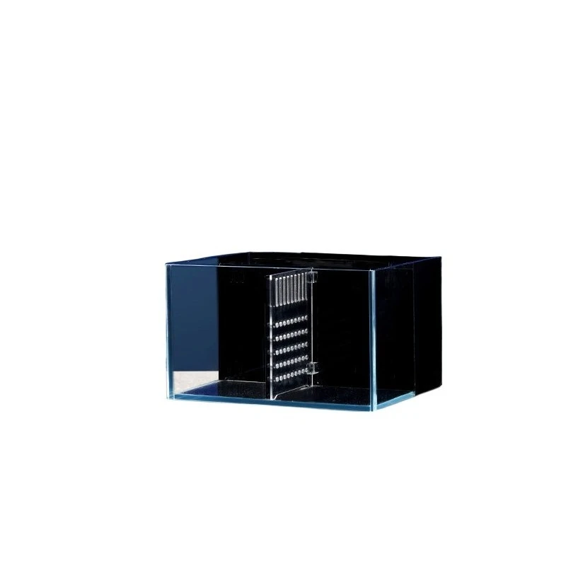 White Douyu tank glass back filter multi-grid isolation belt filter living room small ecological Douyu double tank row tank