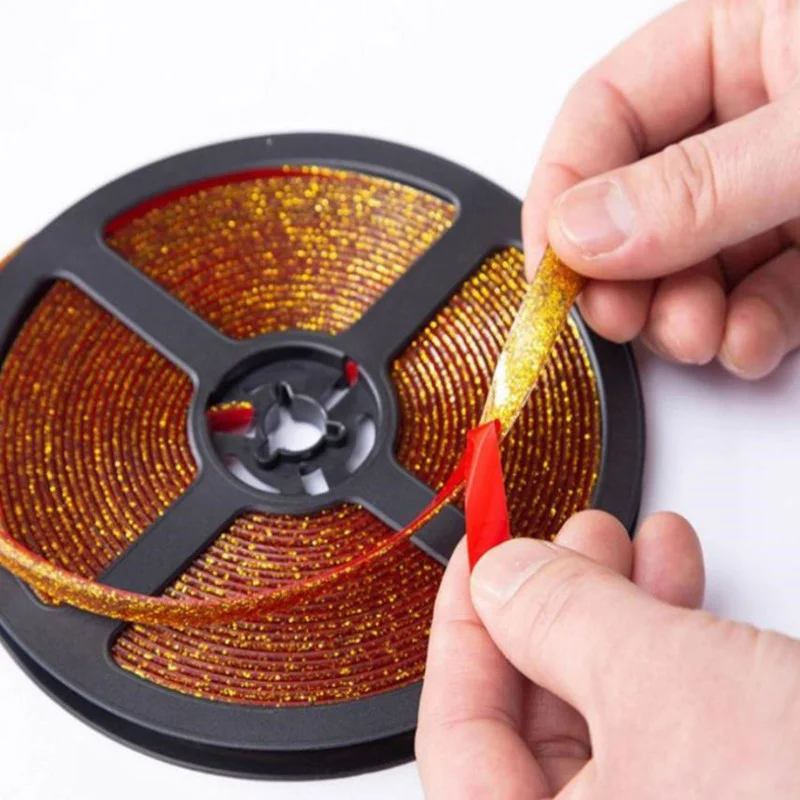 6m Ceramic Tile Mildewproof Gap Tape Self-adhesive Tape Kitchen Waterproof Sticker Bathroom Beautiful Seam Tape Edge Decoration