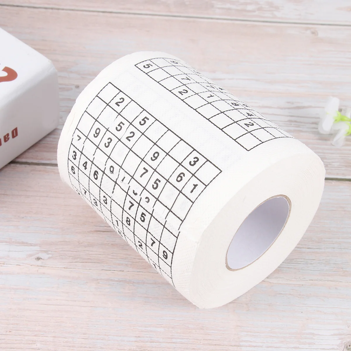 طاولة مطبوعة للأنسجة المنزلية مقهى مطعم الجدة هدية الأنسجة المرحاض لفة ورق الورق #4