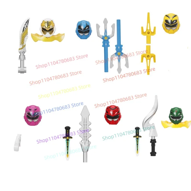 MOC KF6144 Bouwstenen KF1570 KF1571 KF1572 Squad Mini-Figuur Assemblage Model Anime Cartoon Accessoires Speelgoed Cadeau Collectible