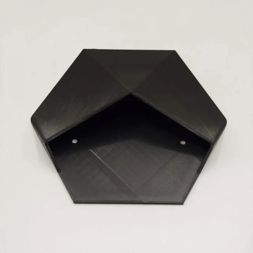 Geometric Hexagonal Flower Pot Wall-Mounted Decorative Wall Hanging Planter 3D Printed Succulent Plant Basin Balcony
