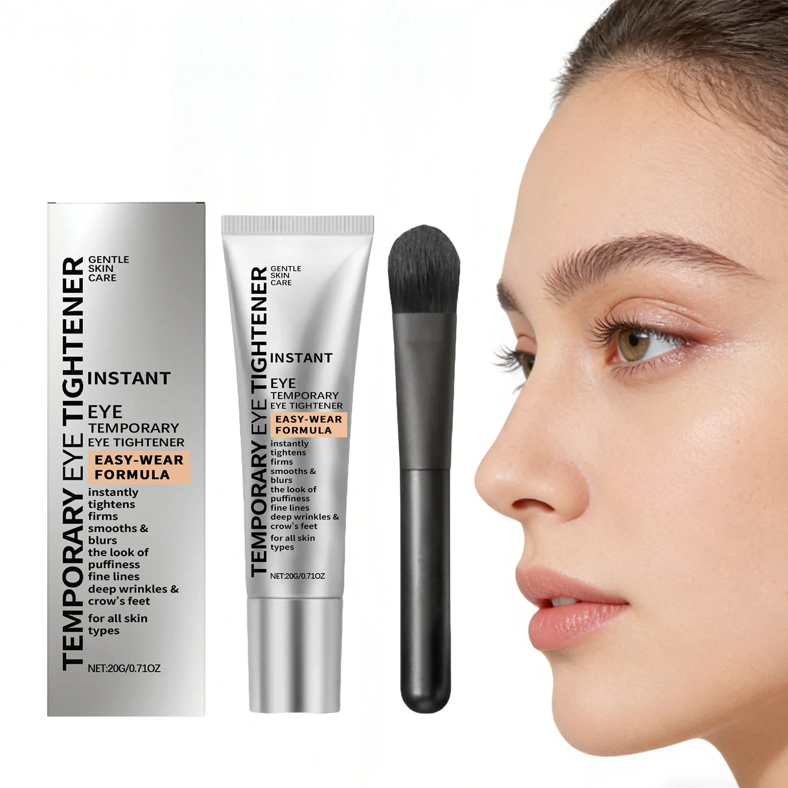 ​Eye Tightening Cream Firming Lfting Under the Eye Smoothing Nourishing Care Delay Aging Improve Skin Elasticity Refresh Eye Ca