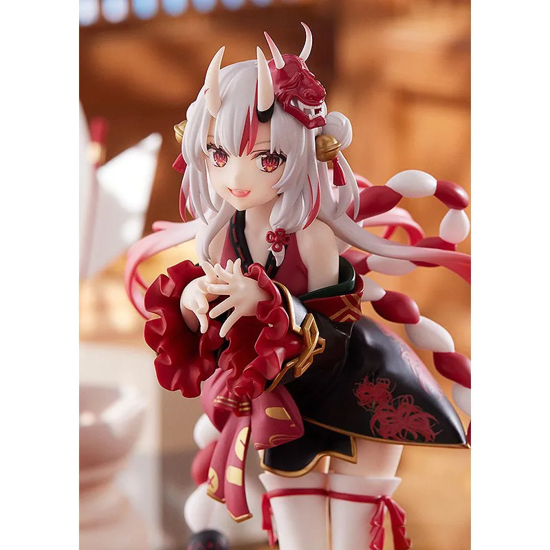 100% Original GSC Pop Up Parade Hololive Nakiri Ayame Figure 17Cm Pvc Anime Action Figurine Model Toys for Boys Gift image 5