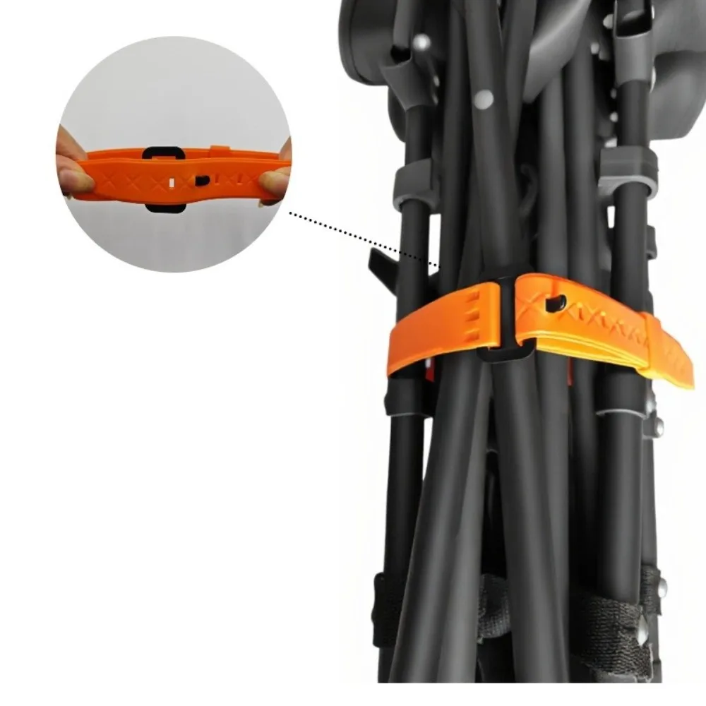Belt Buckle Rubber Tension Strap Adjustable Reusable Luggage Bundling Strap 35/45/55cm Quick Release Tool Utility Belt