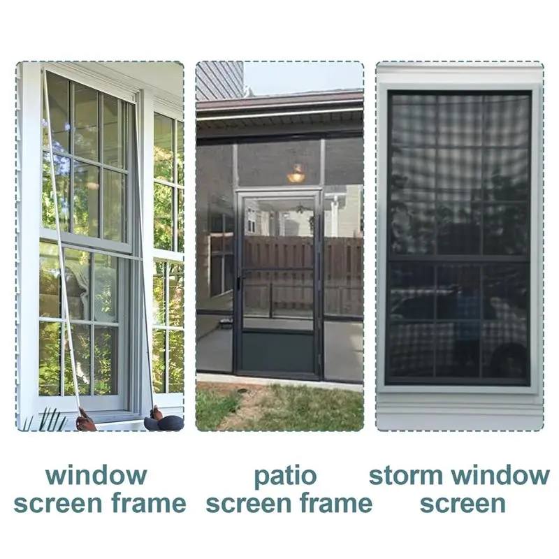 A13E-MP7729 Screen Frame Corner 5/16 In X 3/4 In For Window/Door Corners 50 Pack For Sliding/Casement For Windows