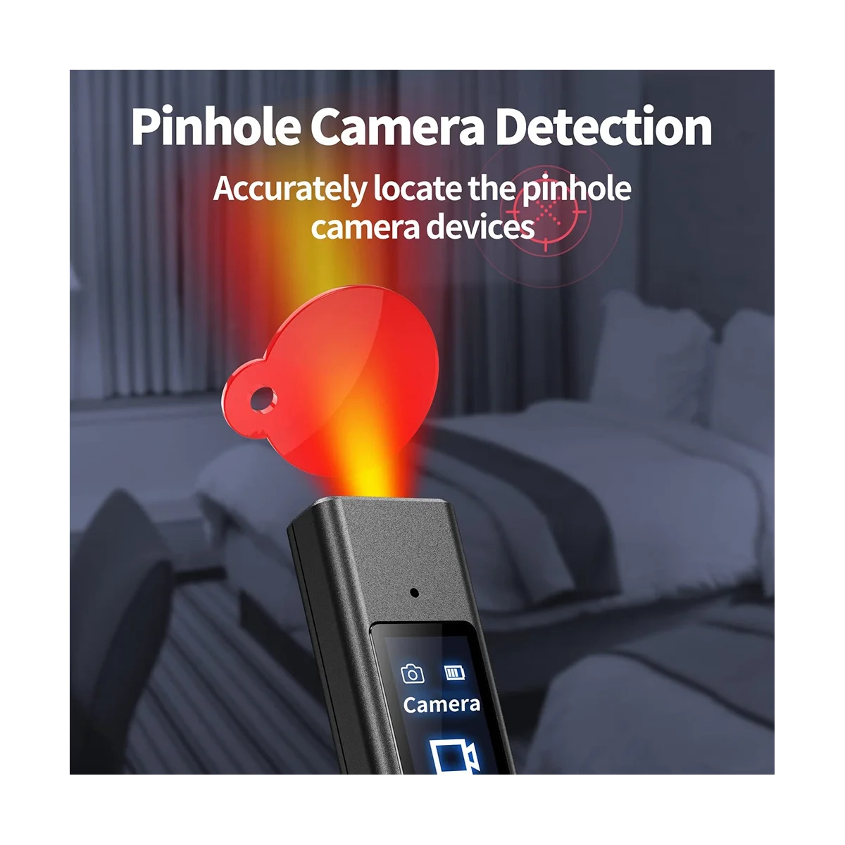 Mini Camera Detectors Device, GPS Tracker, RF Wireless Signal Scanner para casa, escritório, viagem, hotel