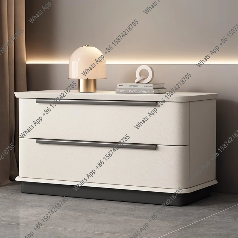 C Luxury Mid Century Mesa De Noche Home Furniture Drawer Simple Night Table Bedroom Storage Trendy Nordic Aesthetic Bedside Tabl