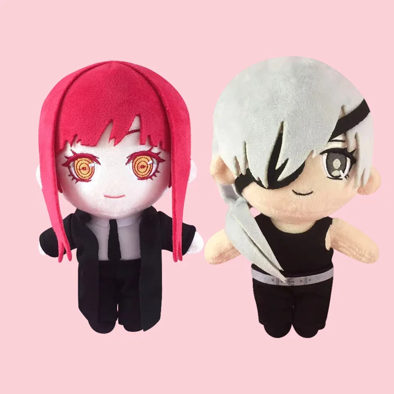 20cm Higashiyama Kobeni Makima Angel Devil Denji Power Hayakawa Aki Pochita Plush Doll Cartoon Soft Stuffed Toy Christmas Gift