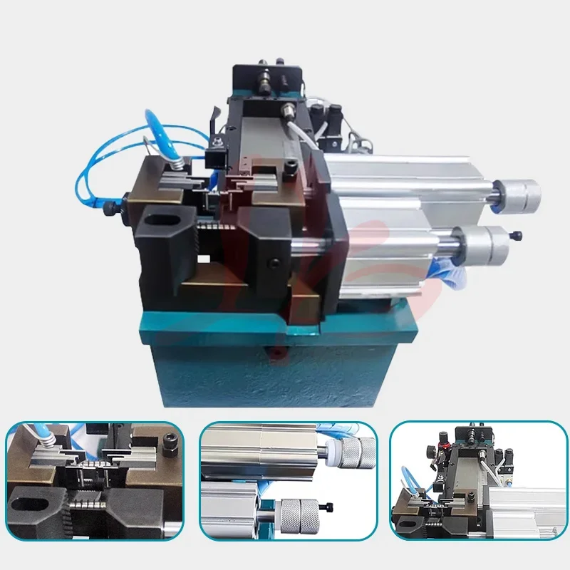 

Pneumatic Cable Stripping and Cutting Machine Semi-Automatic Inner and Outer Peeling Multi-Core Cables Telephone Wire Stripper