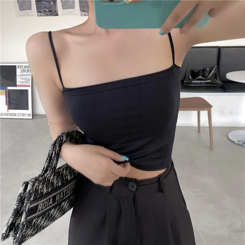 Women Summer Korean Fashion Loose Solid Color Chiffon Polo-Neck Long Sleeve Shirts Women Clothe Sexy Black Slim All-match Sling