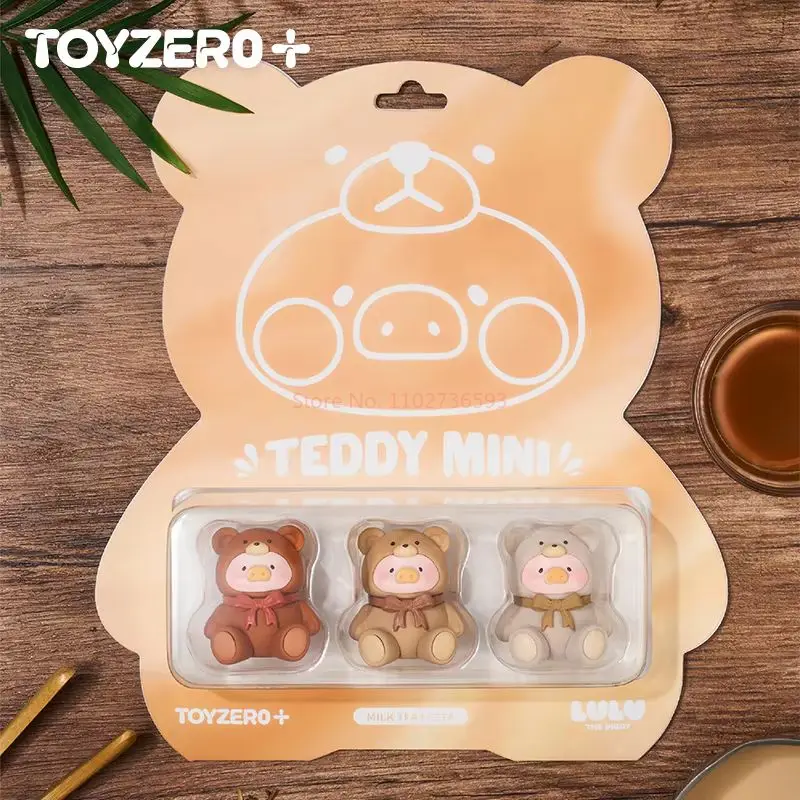 Lulu Pig Chopin Nocturnes Mozart Teddy Mini Blind Box Car Desktop Decor Ciondolo Simpatico maiale Regalo di compleanno per tutte le età Giocattoli adorabili