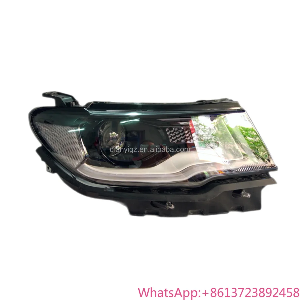 For Jeep Automotive Headlights Halogen Projector HD HID Lens for  Original Use Repaired COMPASS Headlight 2017 DRL Daylight