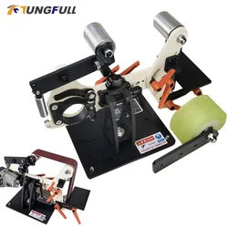 Angle Grinder To Belt Sander Adapter Refit Tool M10 Mini Sander Polishing Machine Grinder Belt Sanding Polishing Machine Tools