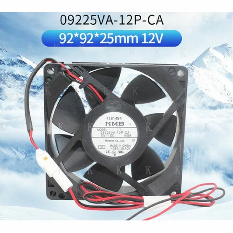 C  FOR  NMB 09225VA-12P-CA 9025 12V 0.68A 9CM Outdoor Waterproof Cooling Fan