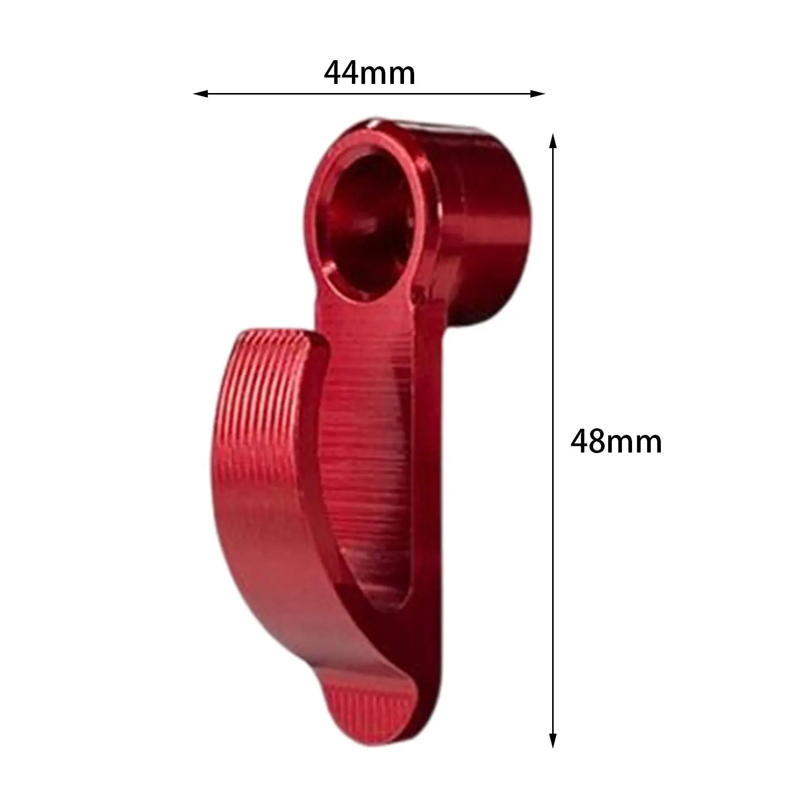 Motorhaak met één gat, multifunctioneel voor bagage-helmflessen