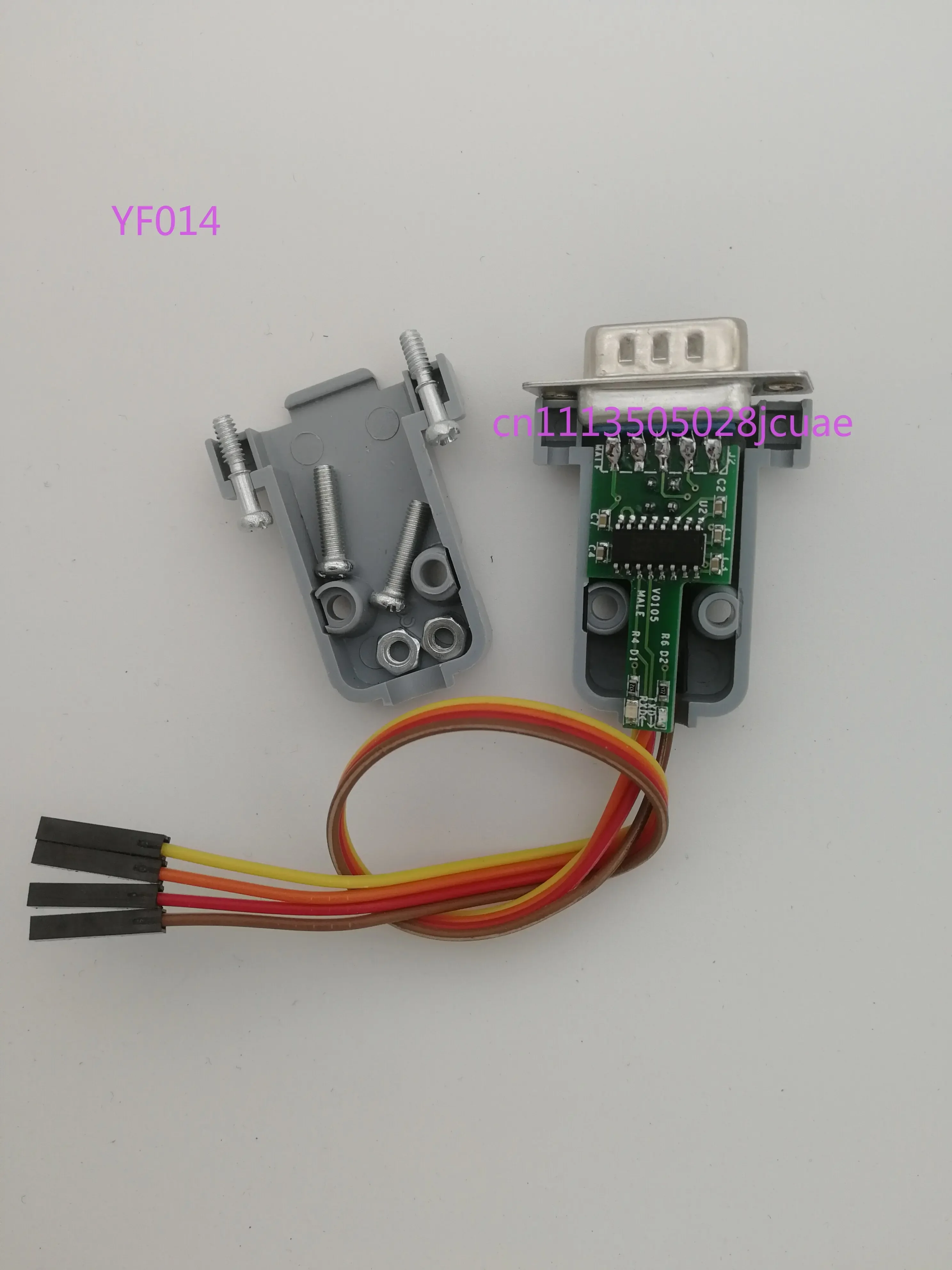 Bidirectional Mutual Conversion Module Serial Port TTL Level Adapter With Shell Female And Male Pin Interface