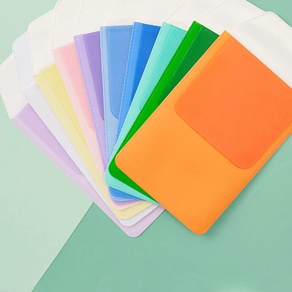 12 ชิ้นปากกาใส่กระเป๋าใส่กระเป๋า PVC พยาบาล Pocket Organizer ปากกาที่มีสีสันอุปกรณ์สํานักงานนักเรียน Medical Study Travel