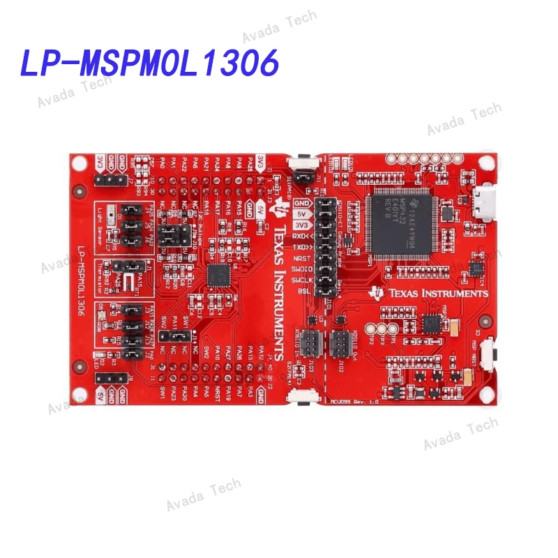 

Avada Tech LP-MSPM0L1306 LaunchPad™ development kit for 32-MHz Arm® Cortex®-M0+ MCU