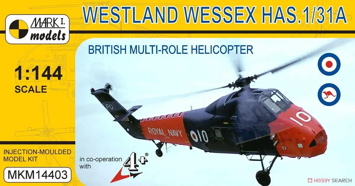 Mark.I Models MKM14403 1/144 Westland Wessex HAS.1/HAS.31A Model Kit