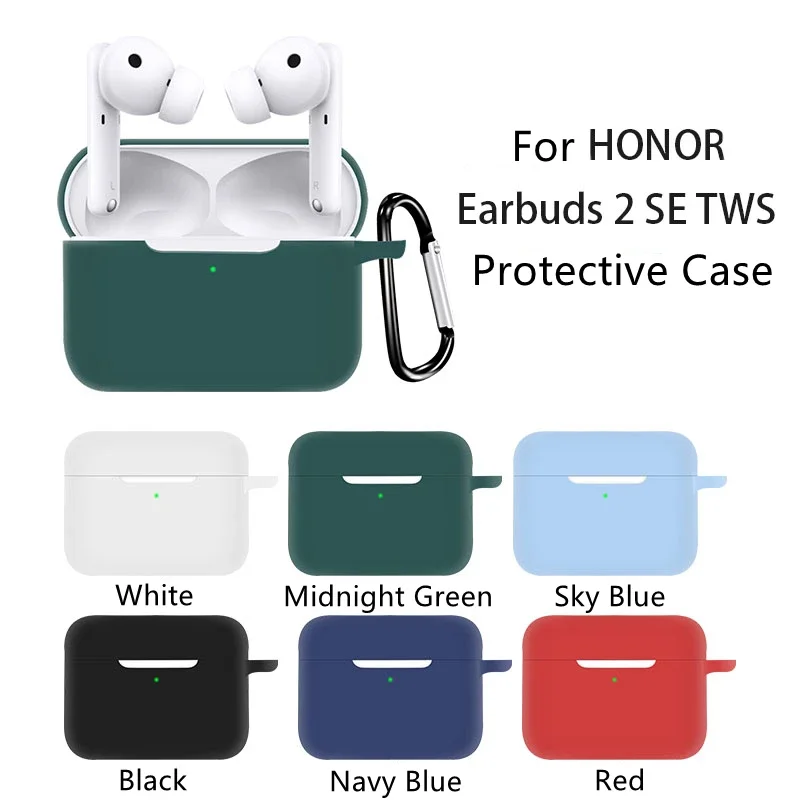 for Honor Earbuds 2 SE Silicone Protective Cover Earbuds2SE Case TWS Protective Case